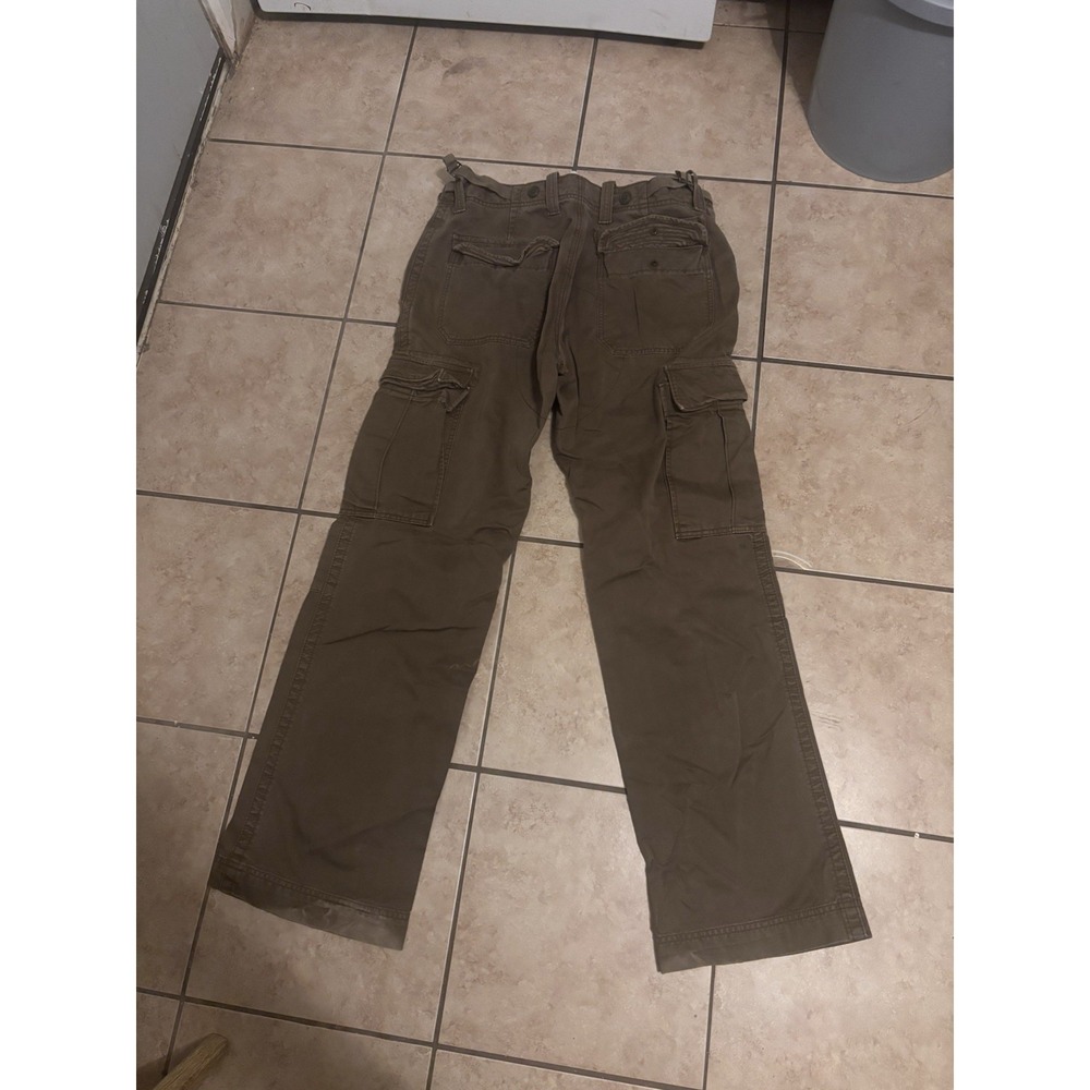 Gap Men's Vintage Cargo Pants Size 42 Brown Blend Wide Leg Opening